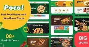 Poco – Fast Food Restaurant WordPress Theme