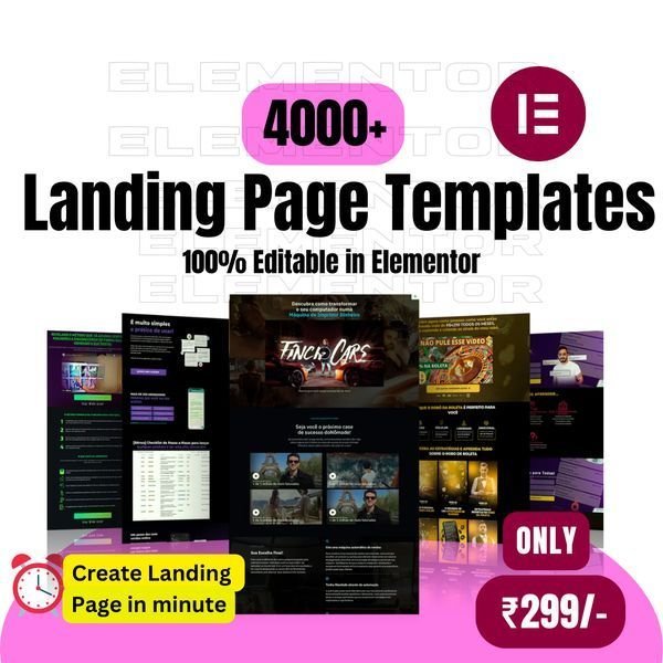 1000+ Landing Pages Bundle