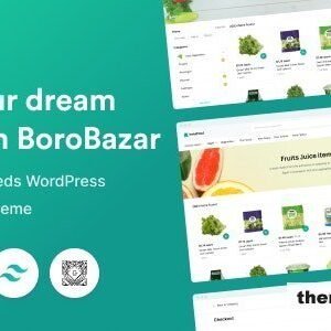 BoroBazar – Grocery Store WooCommerce WordPress theme