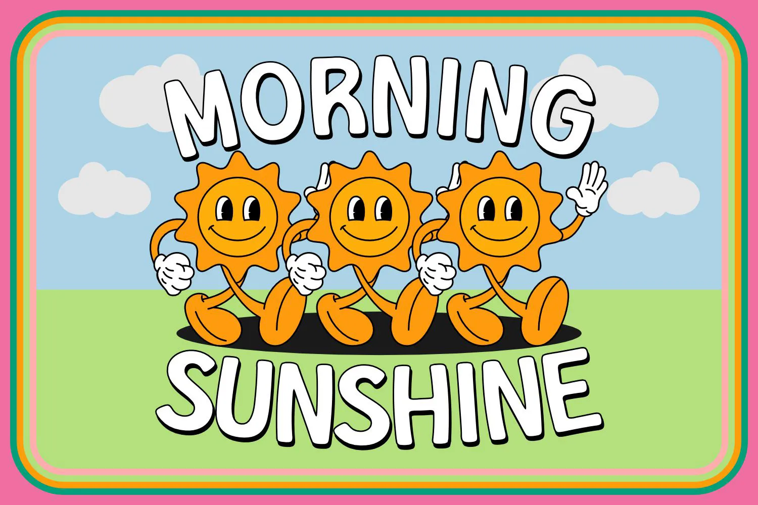 Groovy Cartoon Display Font - Image 5