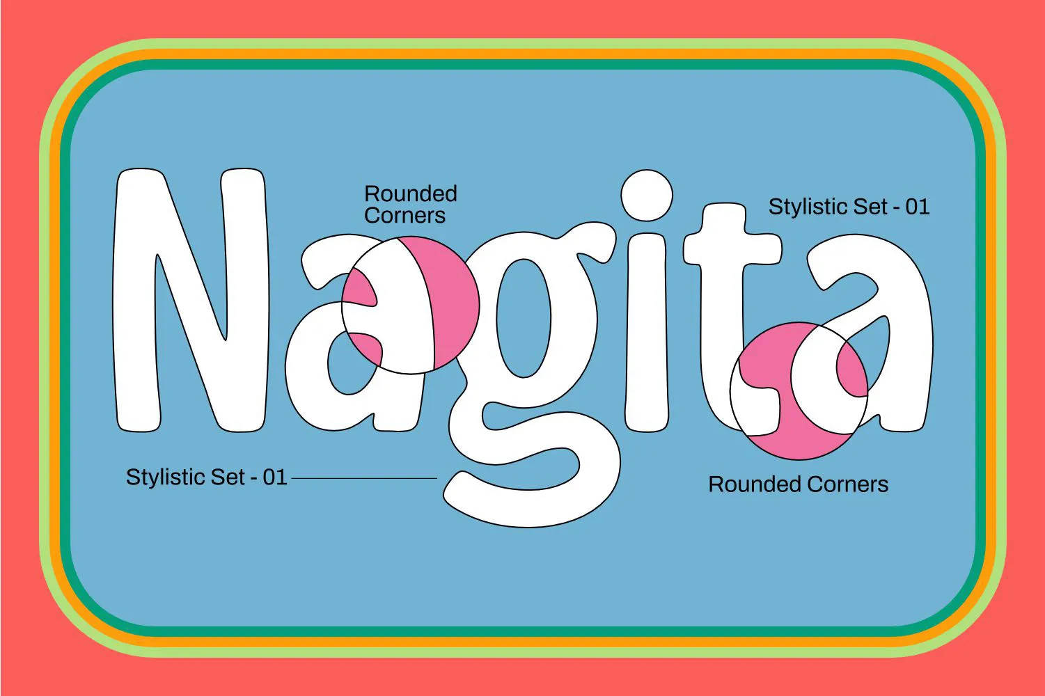 Groovy Cartoon Display Font - Image 2