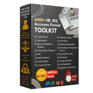 4000+ HR, BIZ, ACCOUNTS FORMAT TOOLKIT