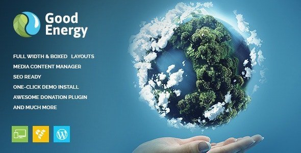 Good Energy – Ecology & Renewable Power Company WordPress Theme